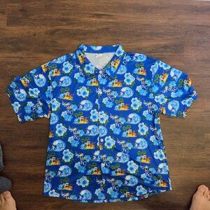 MLB Kanas City Royals Hawaiian Shirt Miller Lite Size XL